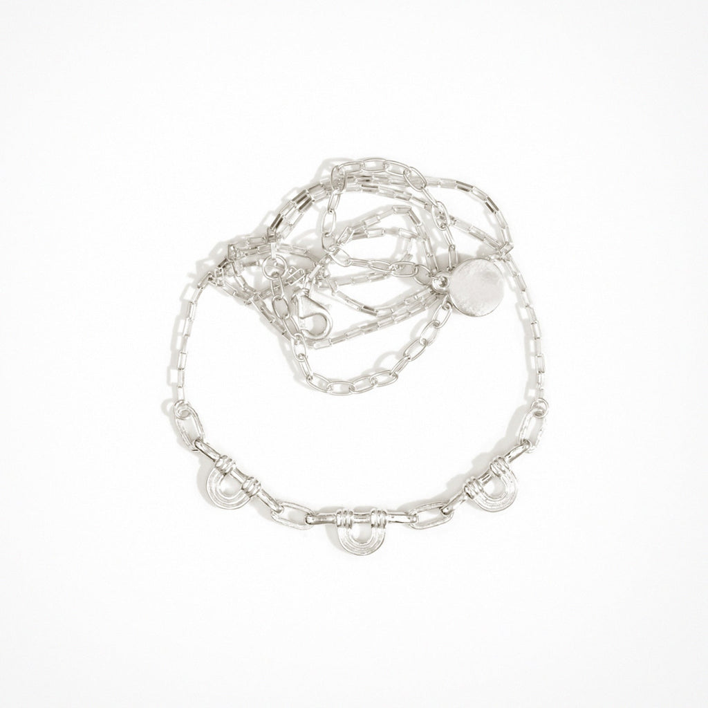 Renata Arch Necklace - Silver