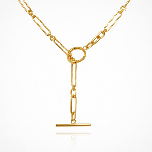 Serpent Fob Chain - Gold
