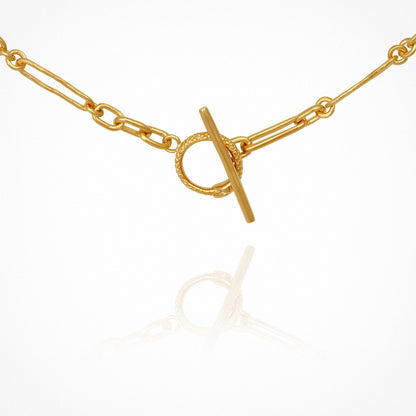 Serpent Fob Chain - Gold