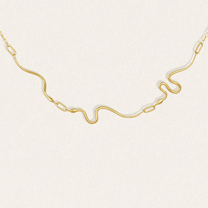 Temple Of The Sun - Sibilant Necklace - Gold