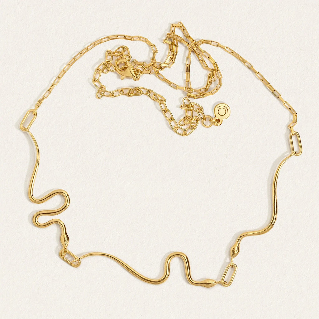 Temple Of The Sun - Sibilant Necklace - Gold