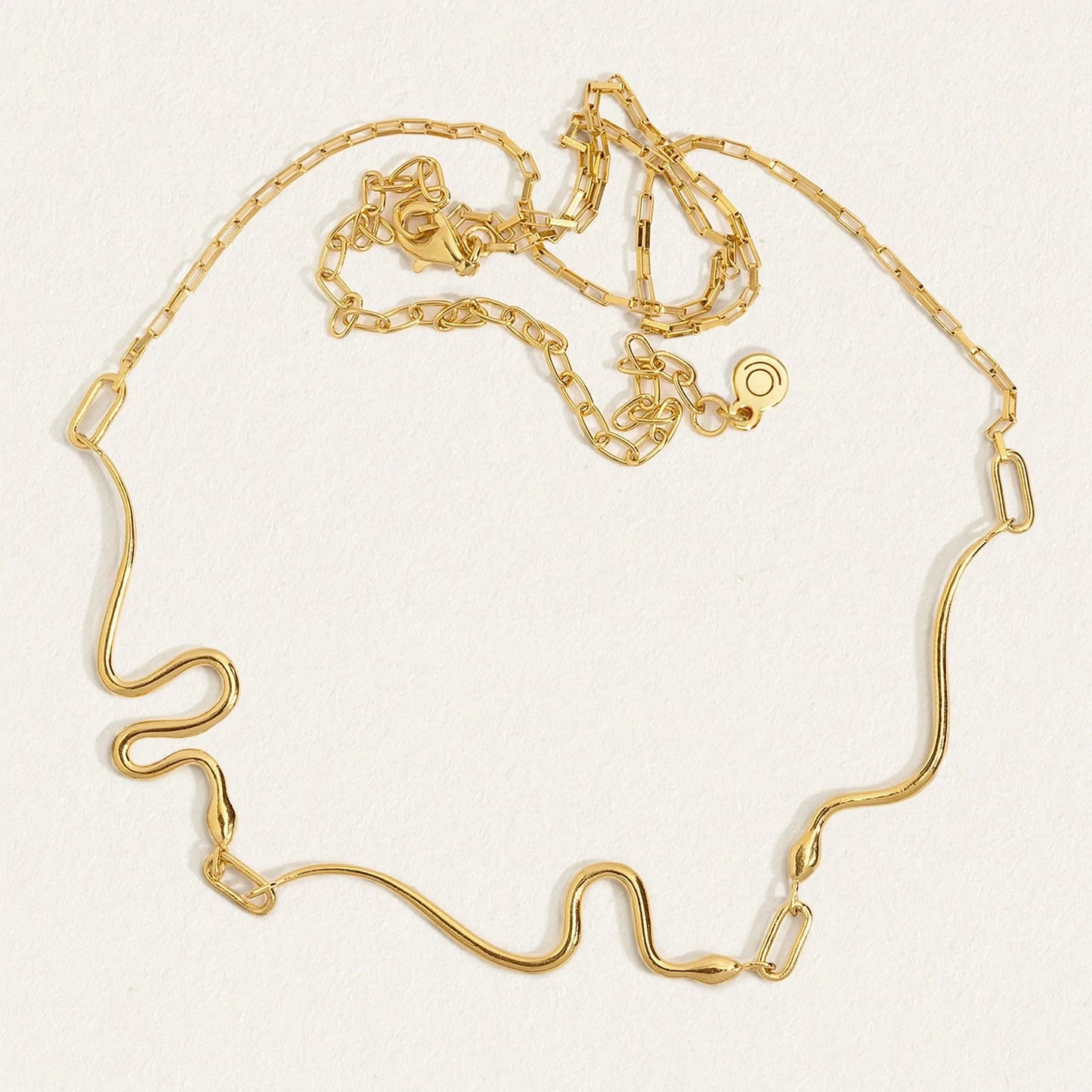 Temple Of The Sun - Sibilant Necklace - Gold