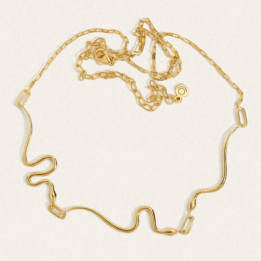 Temple Of The Sun - Sibilant Necklace - Gold