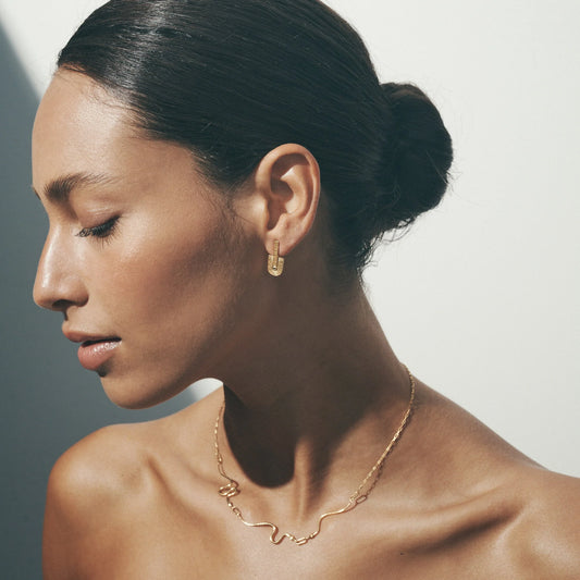 Temple Of The Sun - Sibilant Necklace - Gold