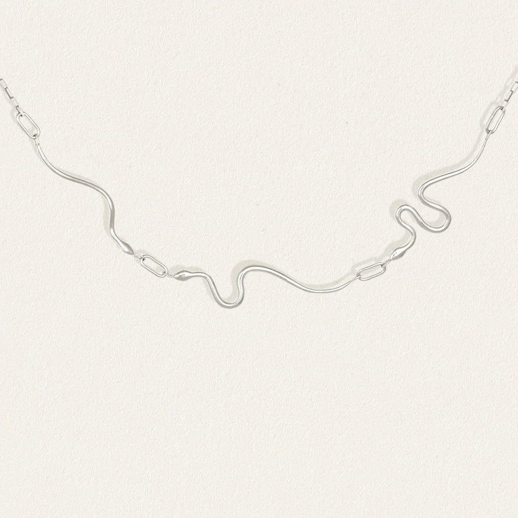 Temple Of The Sun - Sibilant Necklace - Silver