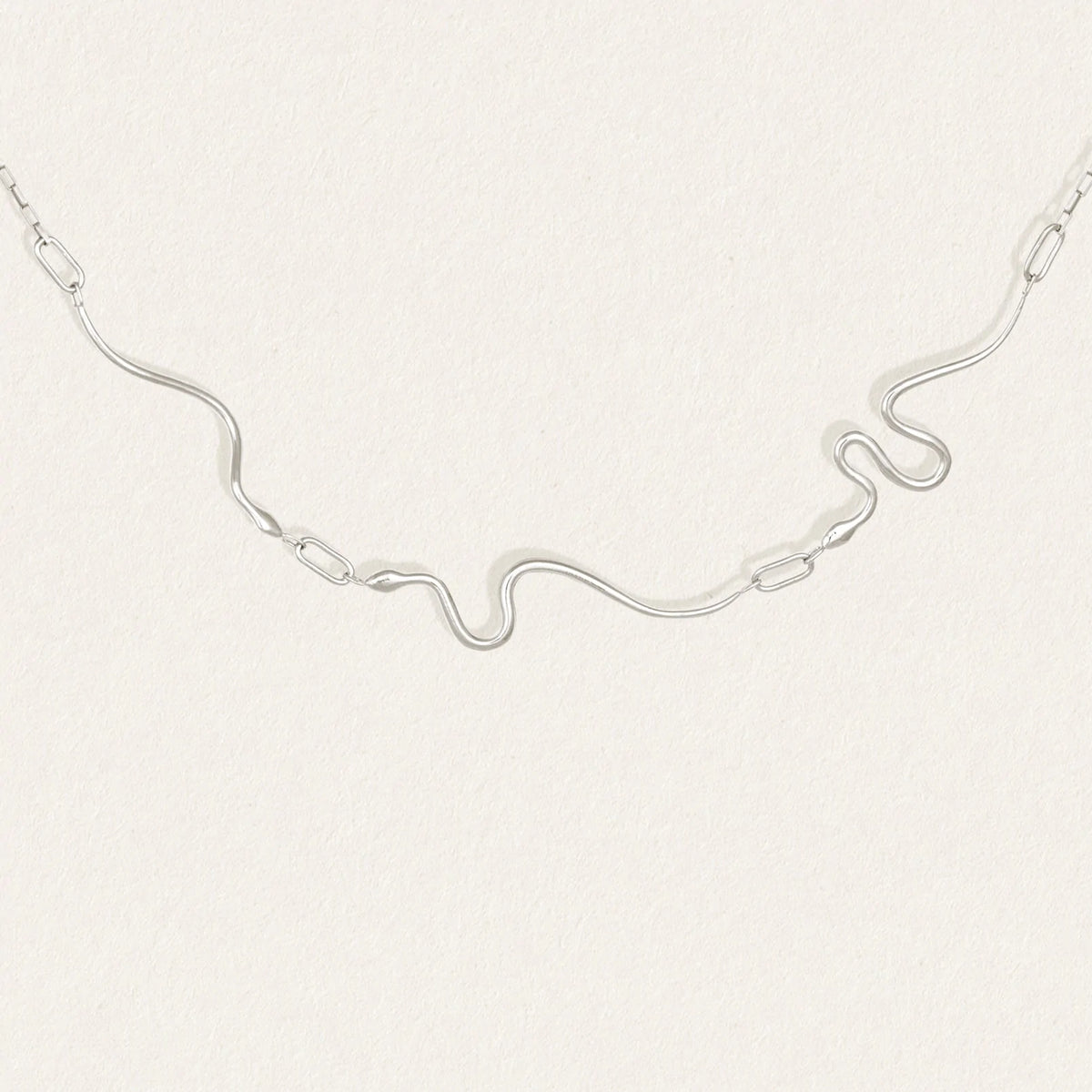 Temple Of The Sun - Sibilant Necklace - Silver