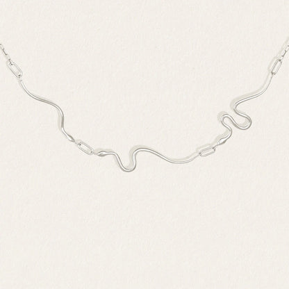 Temple Of The Sun - Sibilant Necklace - Silver