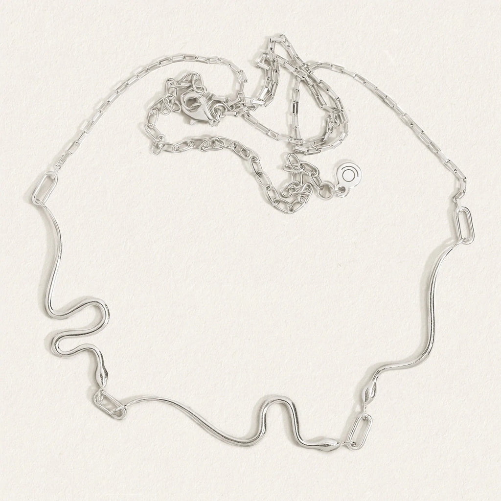 Temple Of The Sun - Sibilant Necklace - Silver