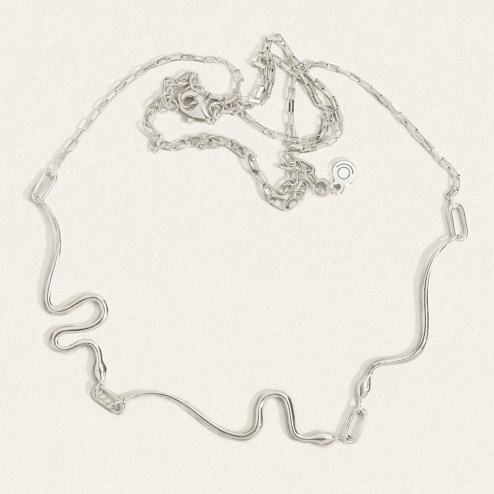 Temple Of The Sun - Sibilant Necklace - Silver