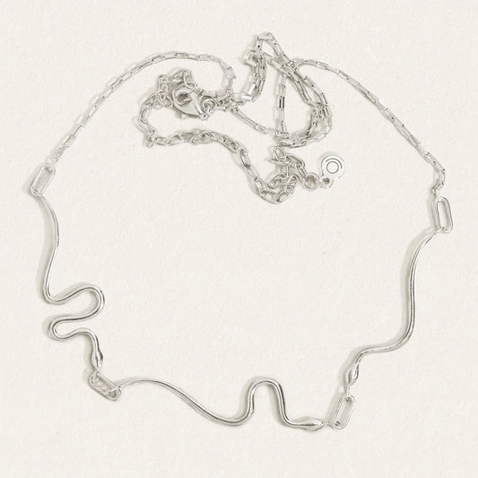 Temple Of The Sun - Sibilant Necklace - Silver