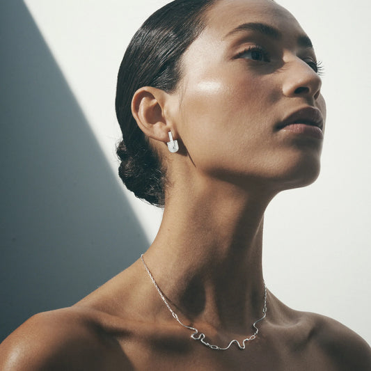 Temple Of The Sun - Sibilant Necklace - Silver