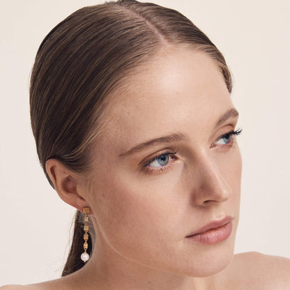 Silvia - Earrings Gold