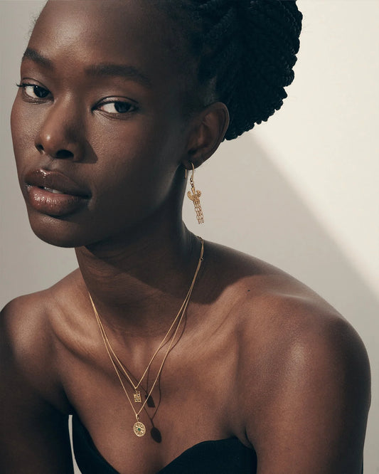 Temple Of The Sun - Solana Necklace - Gold