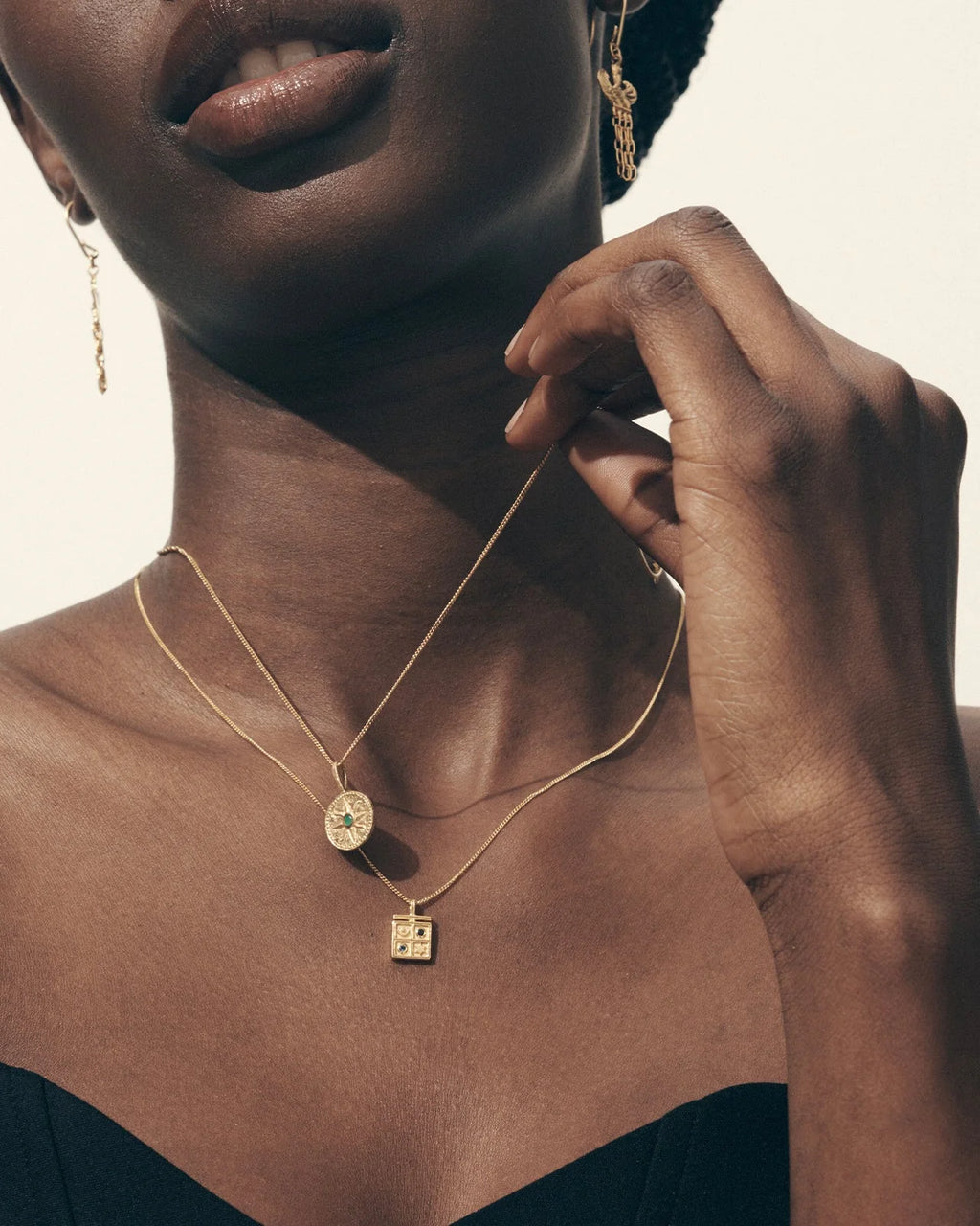 Temple Of The Sun - Solana Necklace - Gold