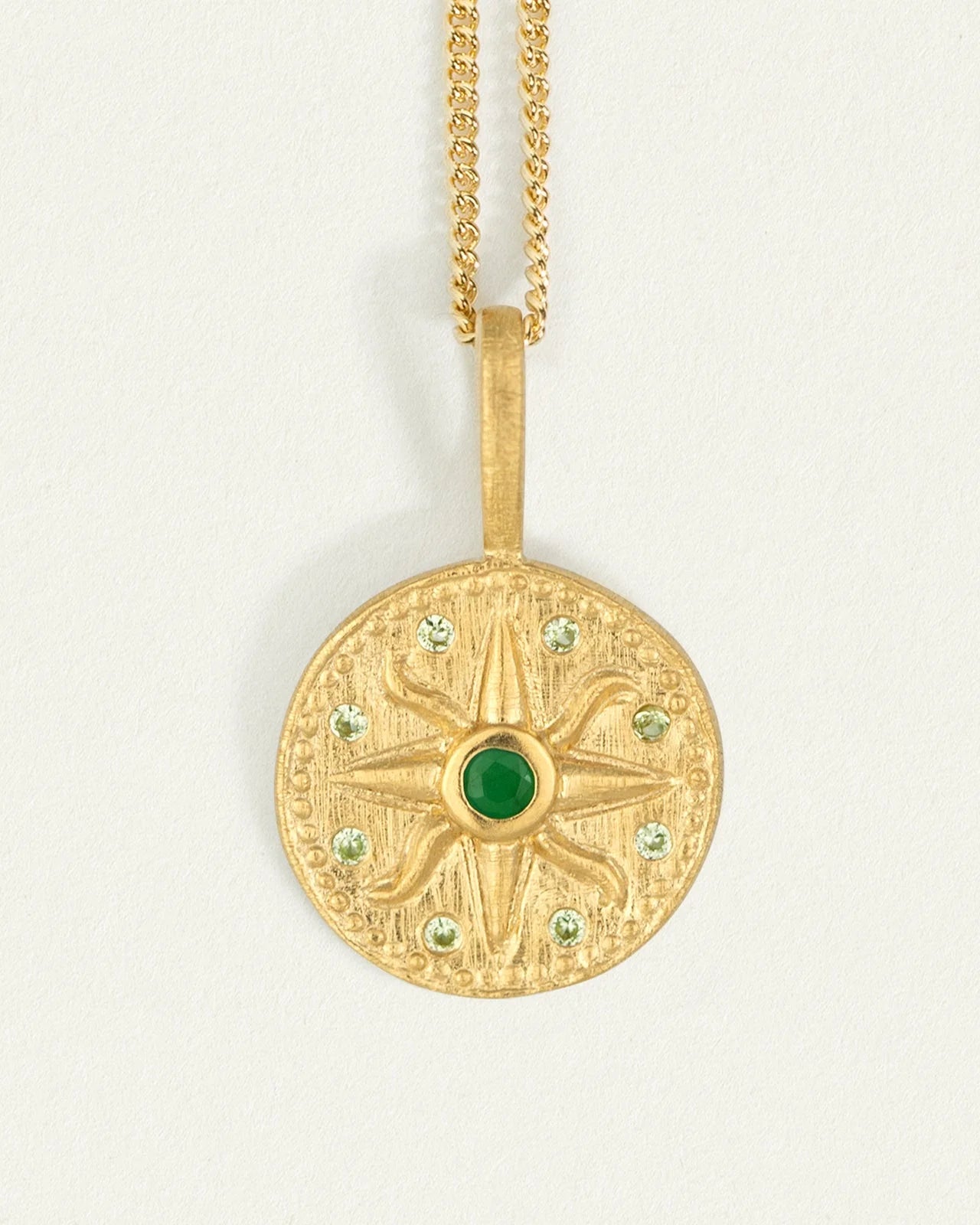 Temple Of The Sun - Solana Necklace - Gold