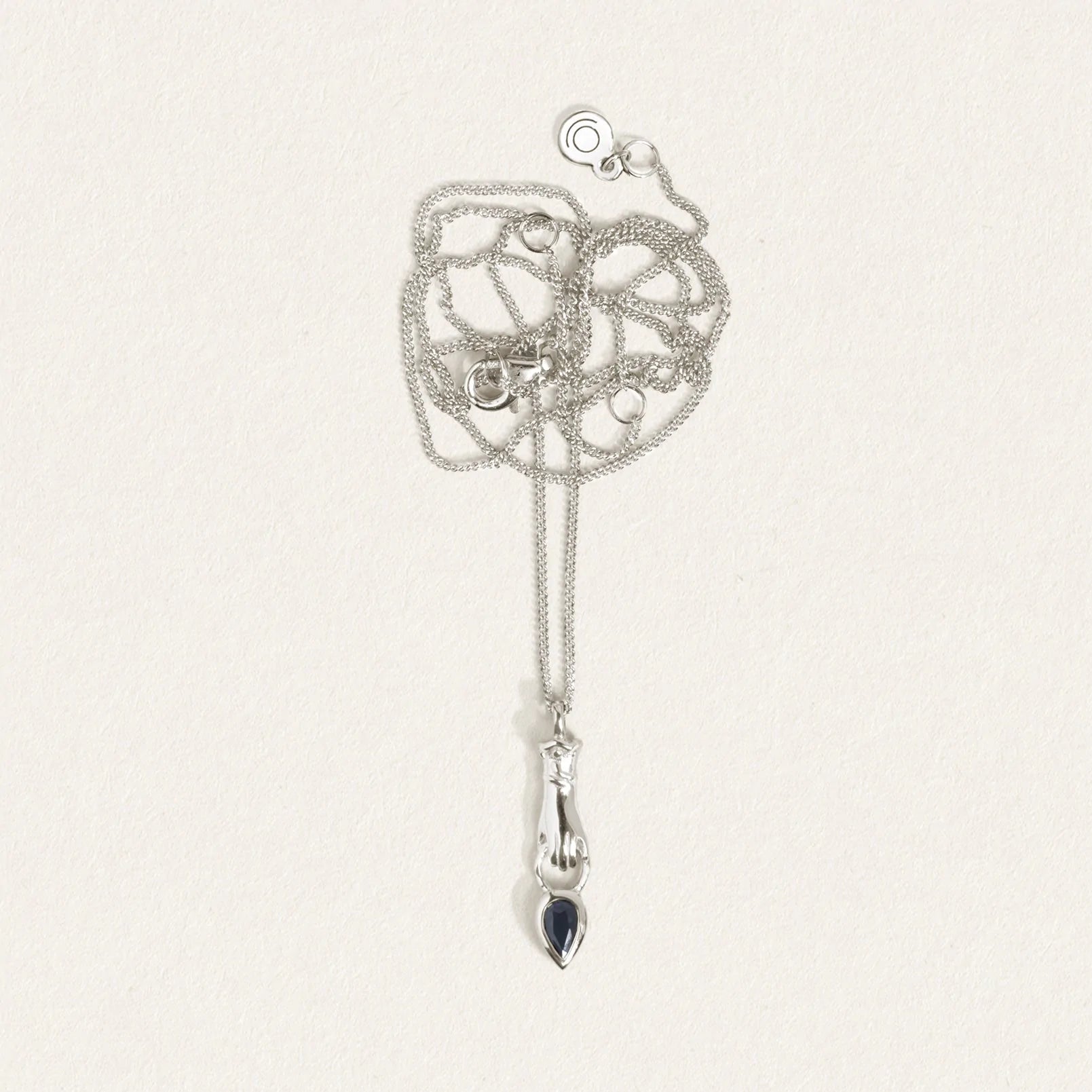 Temple Of The Sun - Sophia Necklace - Silver