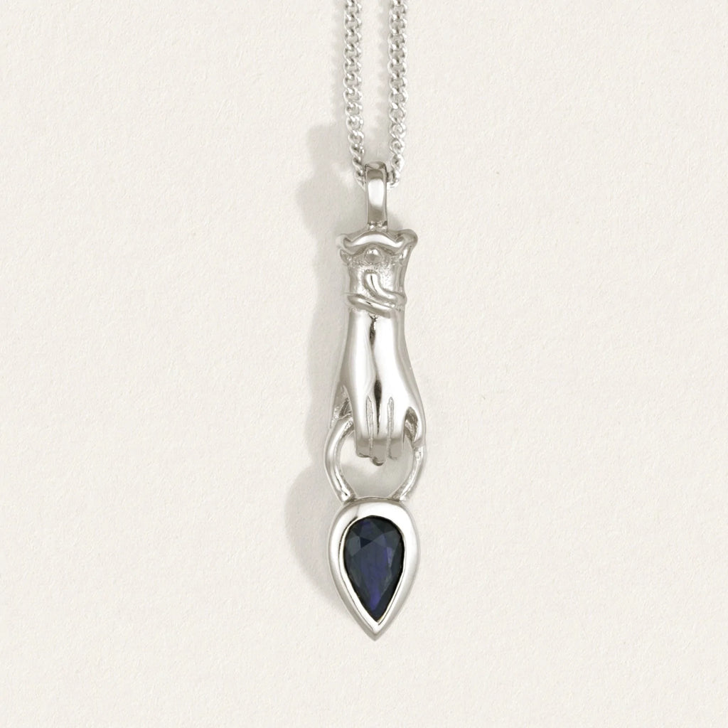 Temple Of The Sun - Sophia Necklace - Silver