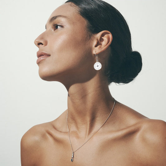 Temple Of The Sun - Sophia Necklace - Silver