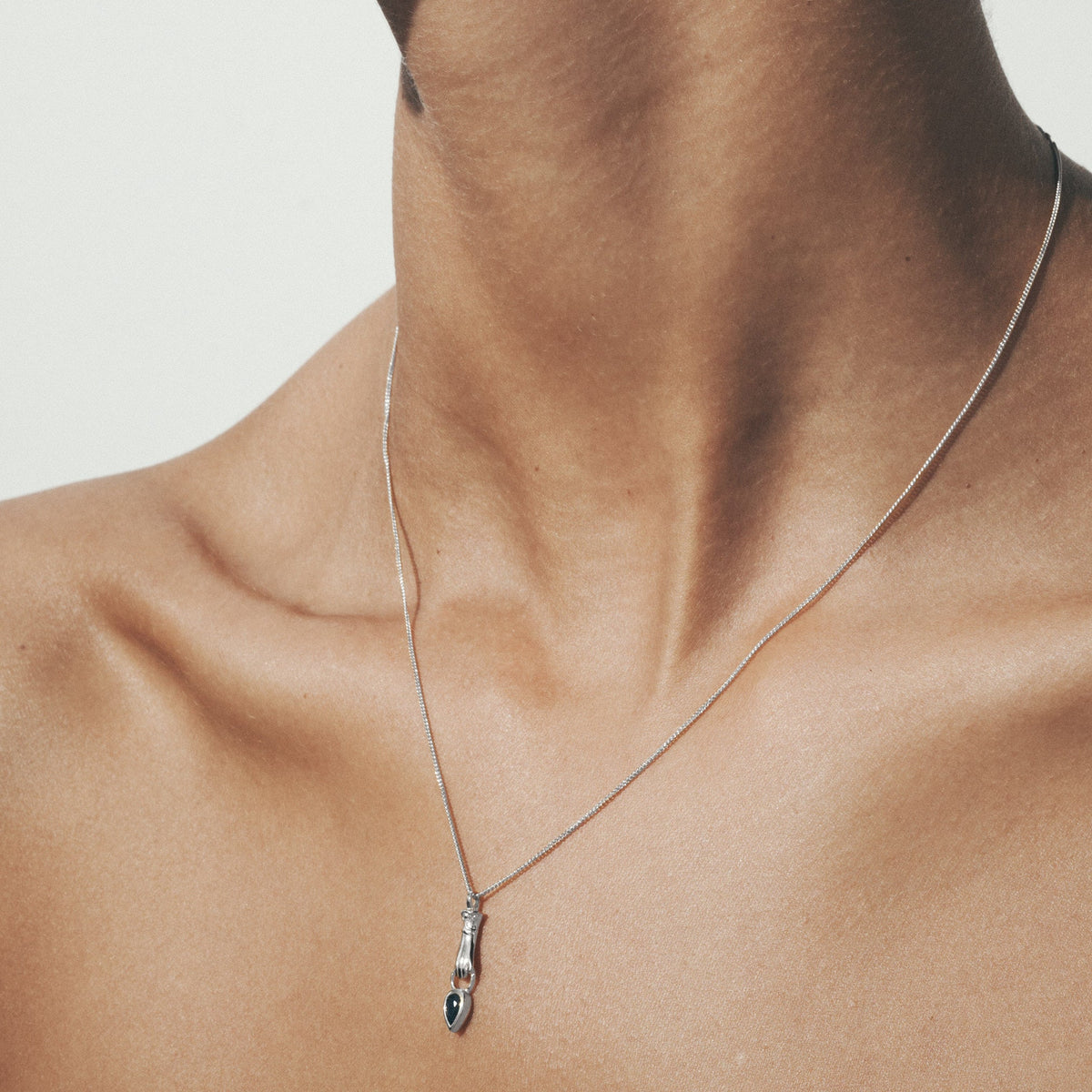 Temple Of The Sun - Sophia Necklace - Silver
