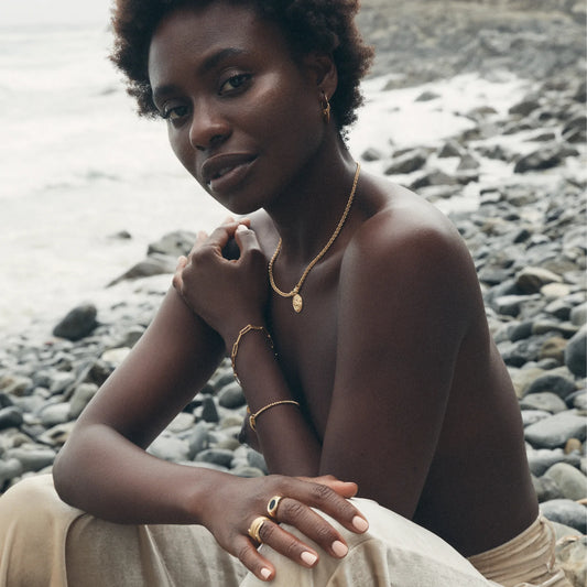 Temple Of The Sun - Stella Bracelet - Gold