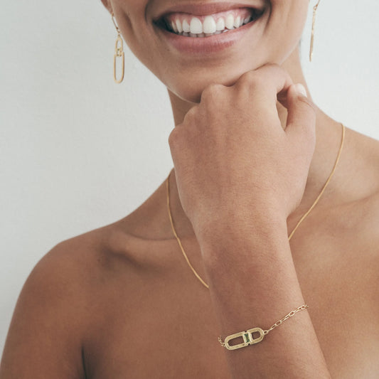 Temple Of The Sun - Vault Bracelet - Gold