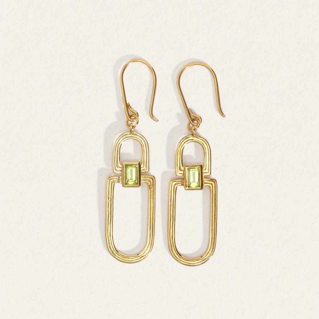 Temple Of The Sun - Vault Earrings - Gold