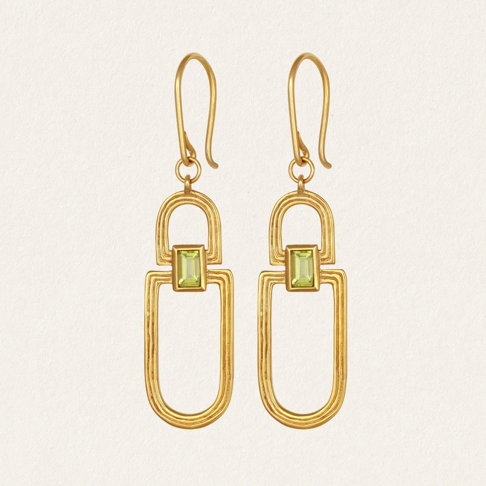 Temple Of The Sun - Vault Earrings - Gold