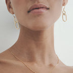 Temple Of The Sun - Vault Earrings - Gold