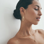 Temple Of The Sun - Vault Earrings - Gold