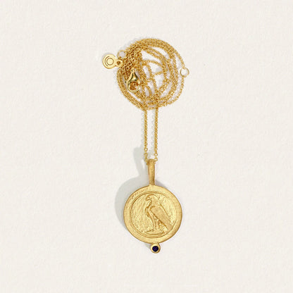 Temple Of The Sun - Virago Coin Necklace - Gold
